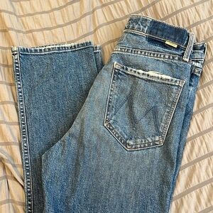 Mothers straight leg jeans